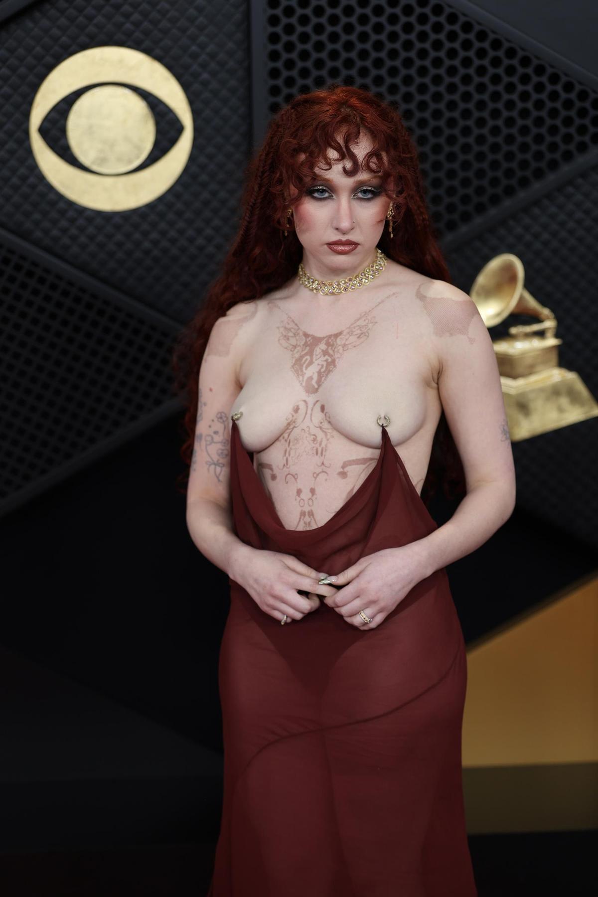 Chappel Roan en un diseño de Thierry Mugler creado originalmente en 1998 y reeditado en 2026.