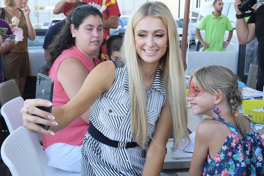 Paris Hilton, embajadora solidaria en Ibiza