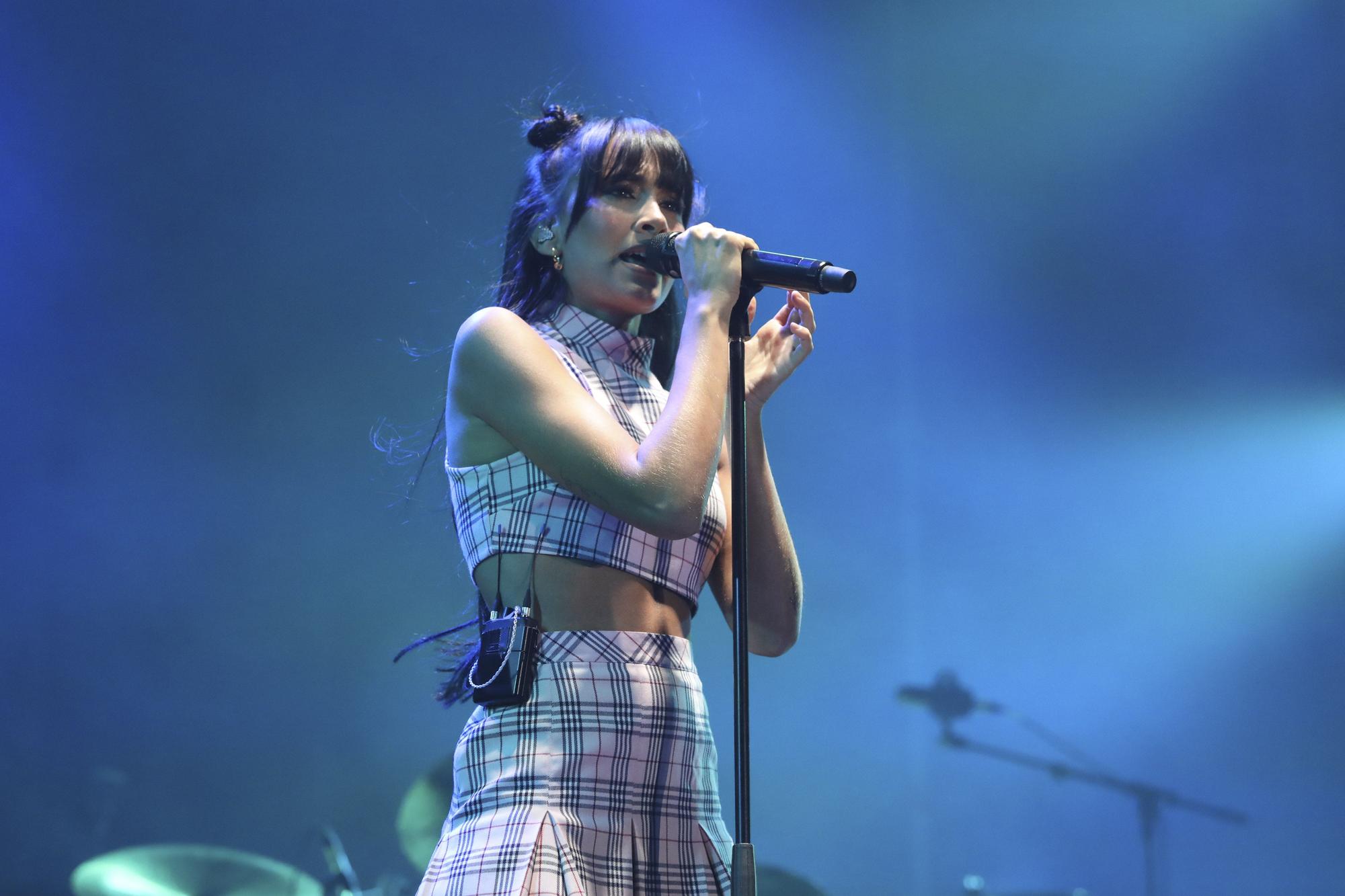 Aitana triunfa en el arranque musical de las fiestas de San Agustín