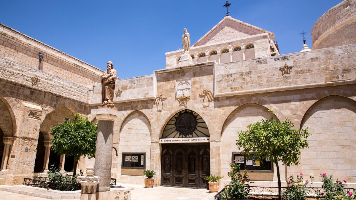 La Basílica de la Natividad, la iglesia levantada donde nació Jesús