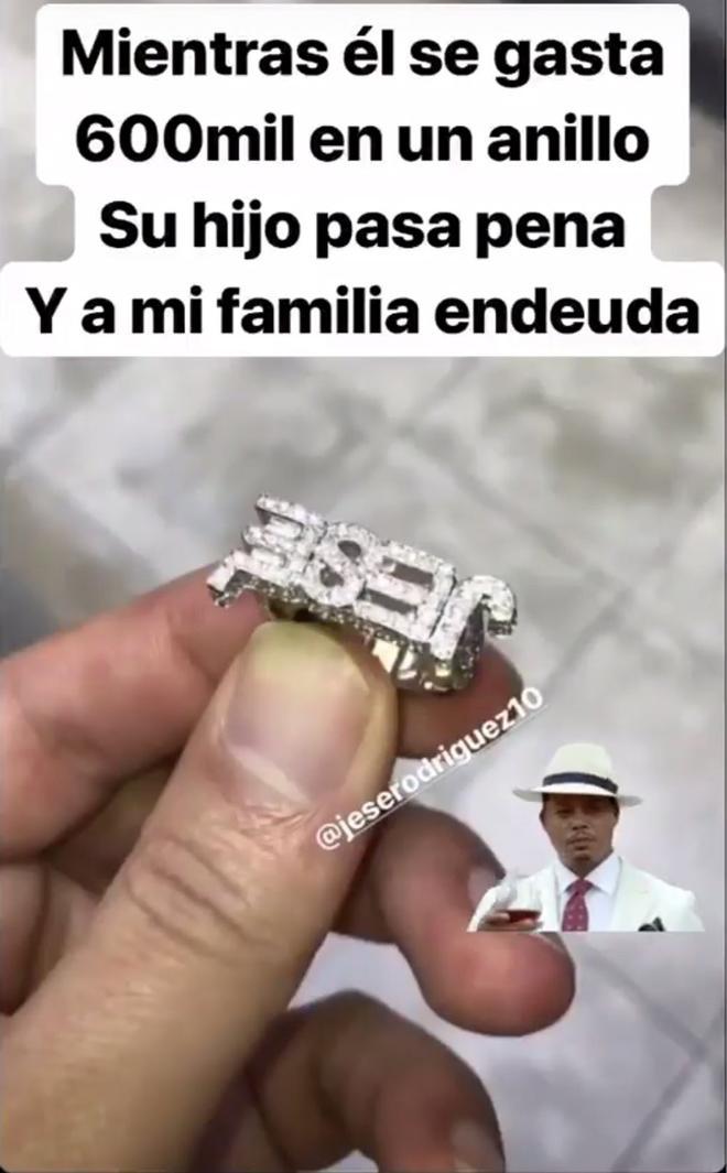 Aurah Ruiz muestra en Instagram el nuevo anillo de Jesé Rodríguez
