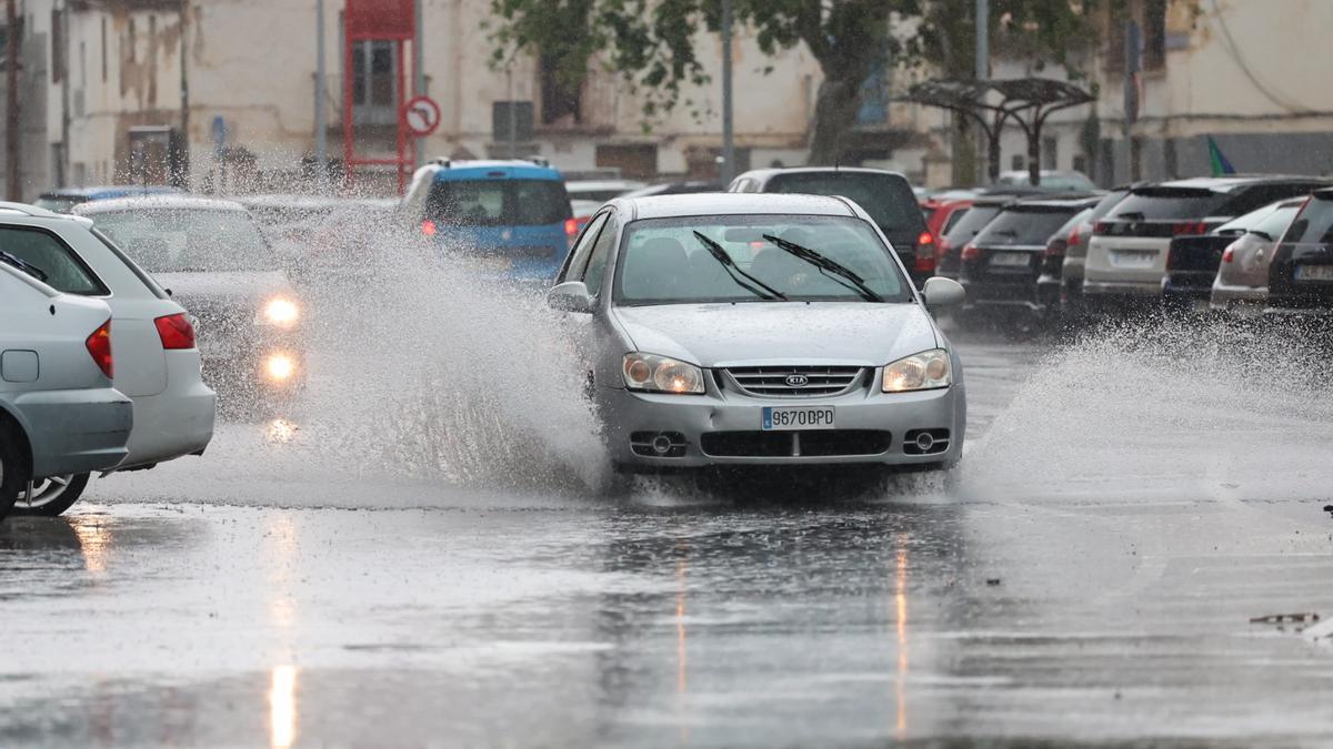 Jornada de lluvias en Castellón