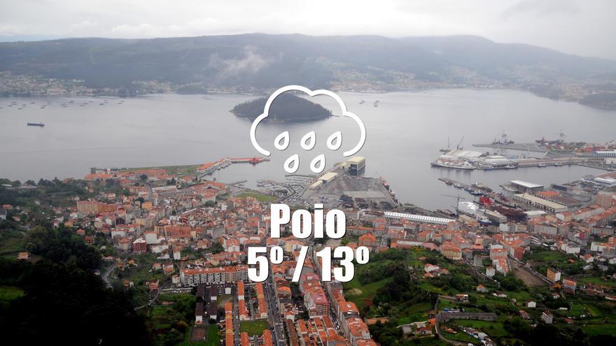 El tiempo en Poio: previsión meteorológica para hoy, viernes 21 de noviembre