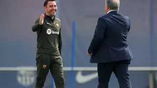 El motivo del enfado de Laporta con Xavi