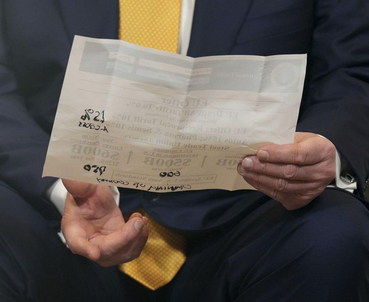 Alleujament i frustració entre els països europeus després del pacte aranzelari