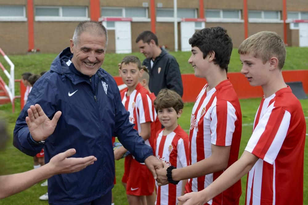 Entrenamiento del Sporting