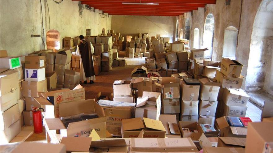 Extremadura recupera los 44.000 volúmenes de la biblioteca de Yuste