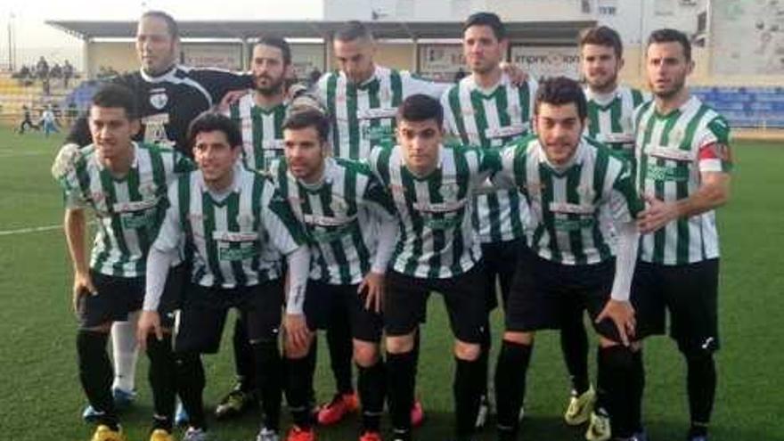 Once titular que ayer alineó el Antequera en Huétor Tájar.