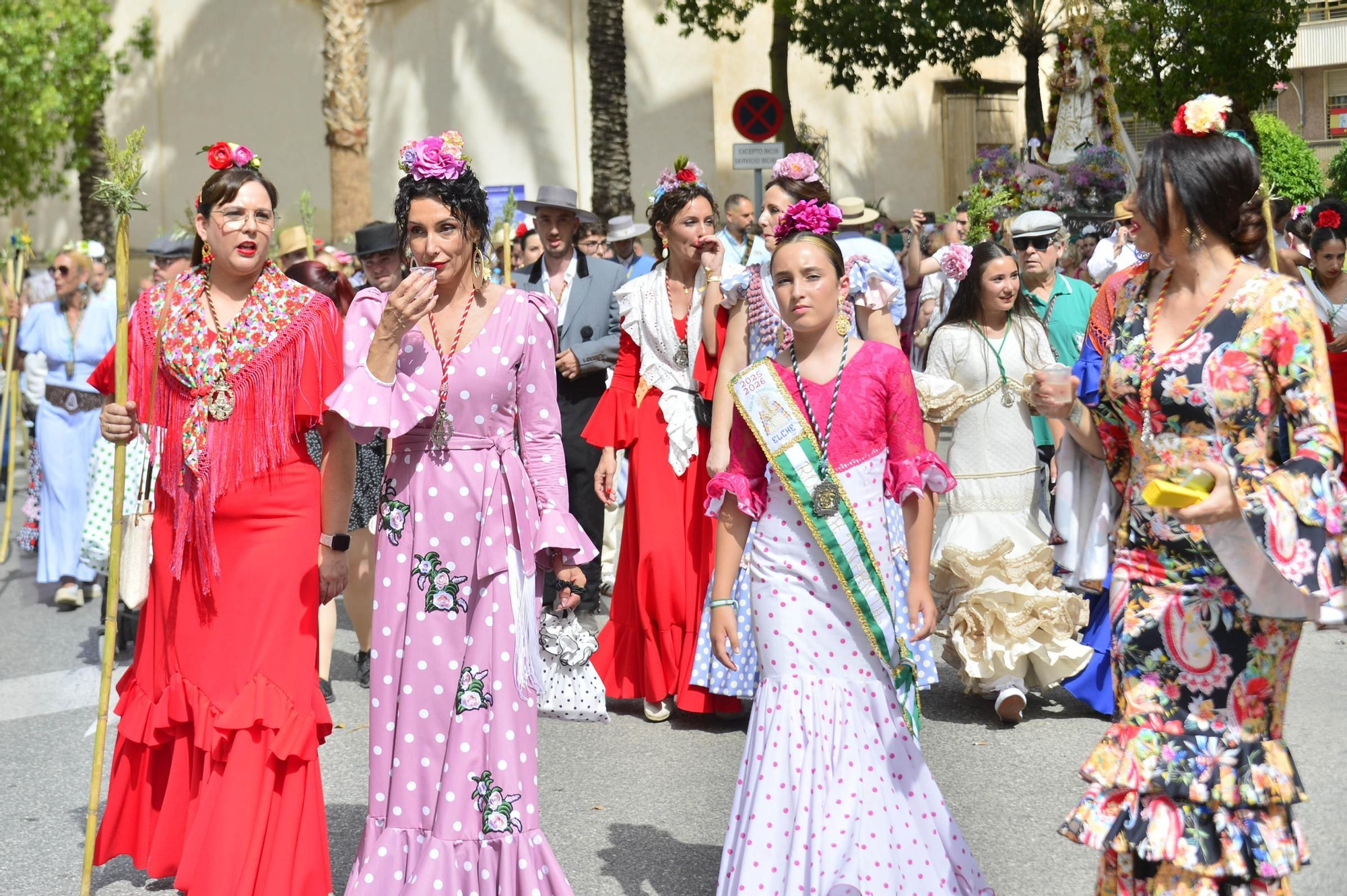 Salida de La Romería del Rocío