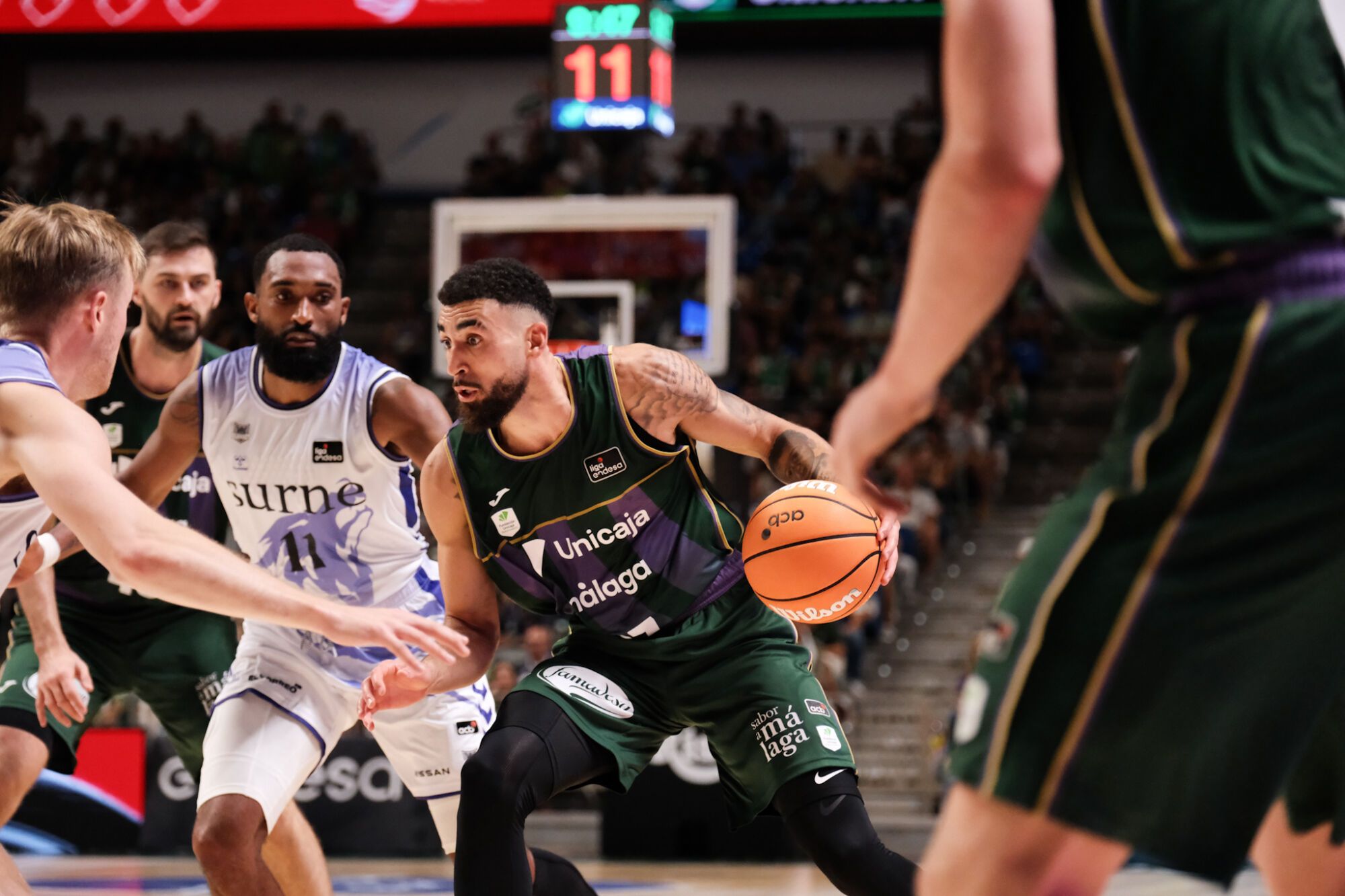 Unicaja - Surne Bilbao Basket, en imágenes