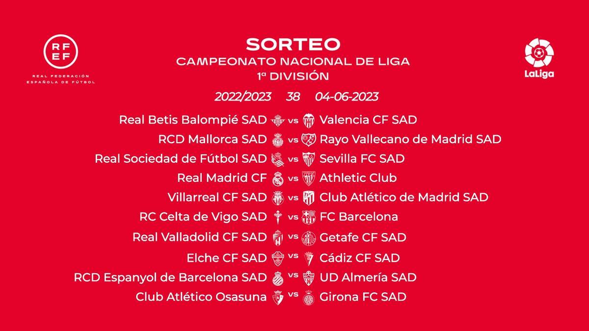 Calendario liga valencia 2022 23
