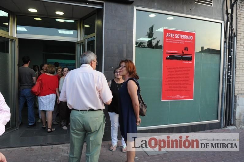 Inauguración de la exposición 'Arte soterrado'