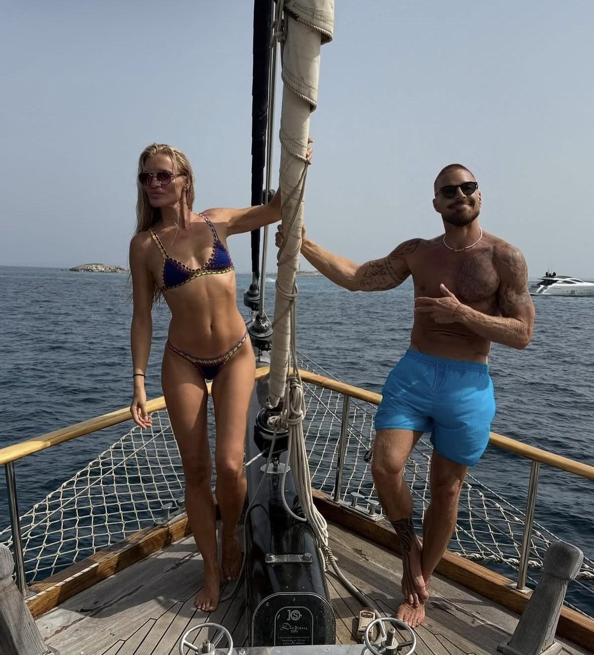 Ricky Martin y Esther Cañadas disfrutando del verano en Ibiza