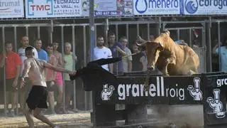 Hermanos Bellés se queda lejos de lucirse en su estreno en el concurso de ganaderías de les Penyes de la Vall