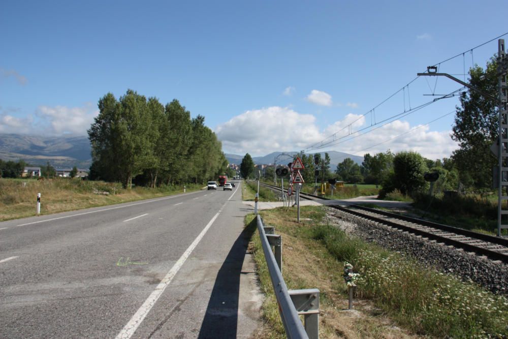 La carretera N-260 a Puigcerdà