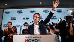 Carlos Moedas, líder de la coalición ’Novos Tempos Lisboa’, se ha convertido contra todo pronóstico en el nuevo alcalde de Lisboa.