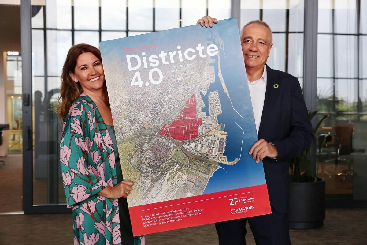 BARCELONA 09/09/2025 EconomÃ­a. Entrevista con Pere Navarro y Blanca SoriguÃ© en el Dfactory FOTO de ELISENDA PONS
