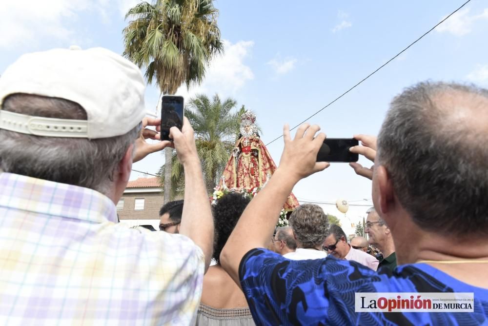 Romería de la Virgen de la Fuensanta: Paso por Alg