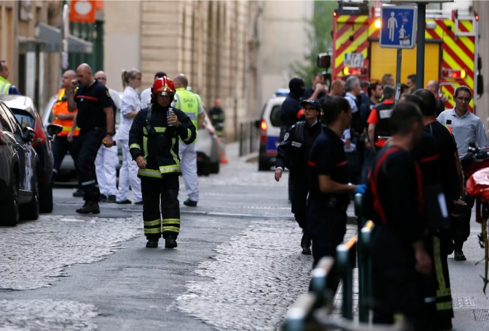 Una explosió fereix vuit persones al centre de Lió