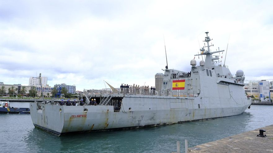 El BAM &#039;Relámpago&#039; vuelve a casa por Navidad tras pasar casi cuatro meses en el Golfo de Guinea