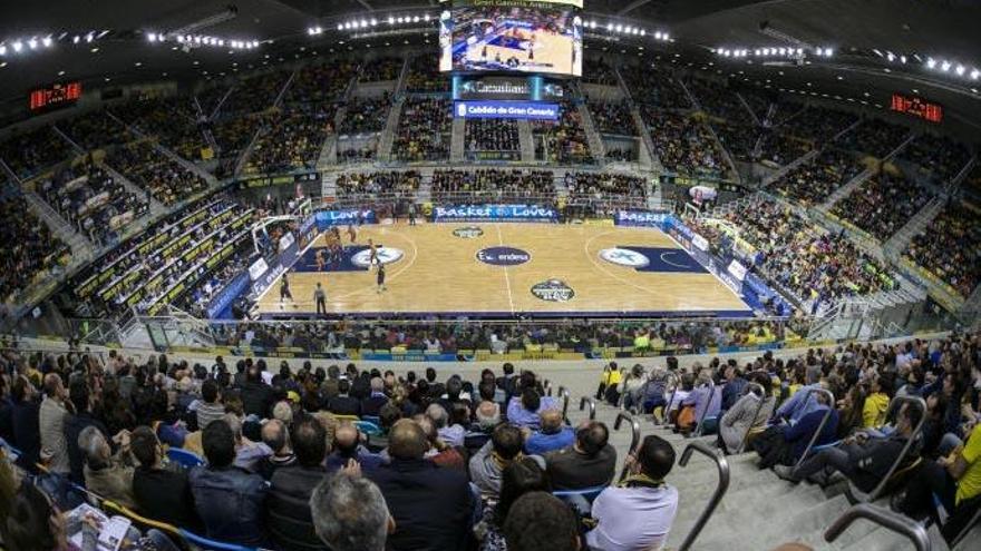Imagen de archivo del Gran Canaria Arena.