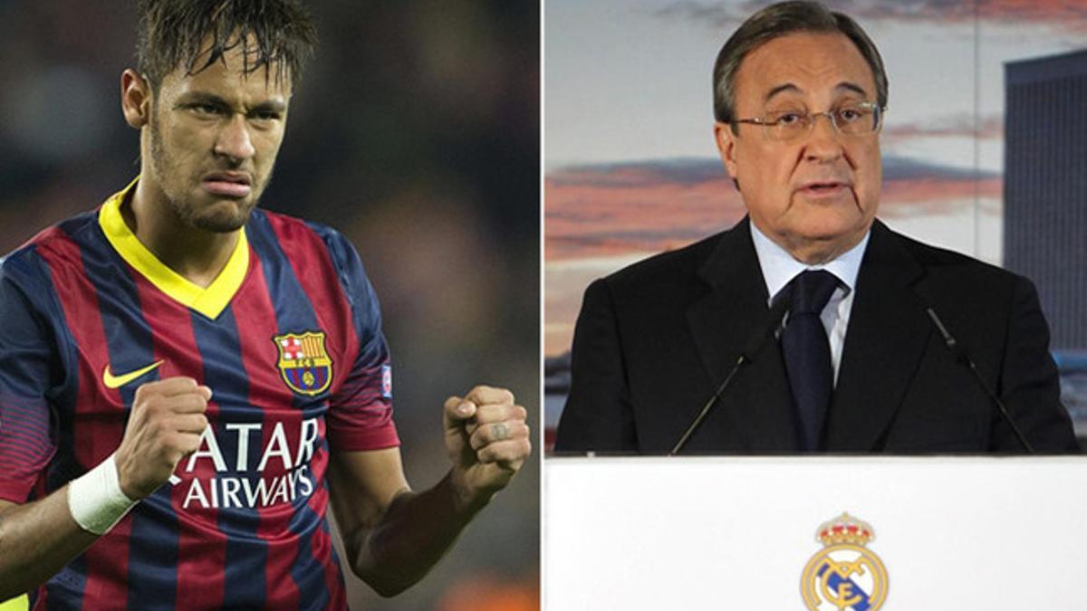 Florentino Pérez dijo una verdad a medias cuando explicó las razones de su fracaso de fichar a Neymar
