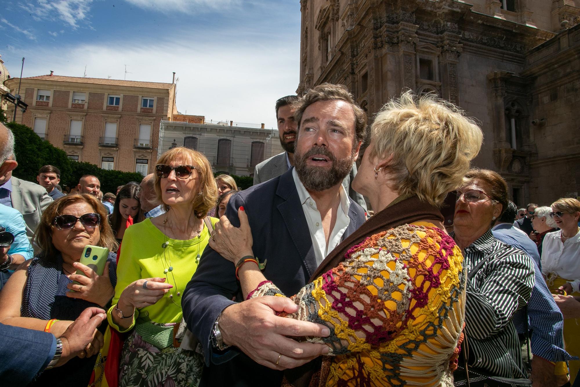 El acto de Vox en Murcia con Espinosa de los Monteros en imágenes