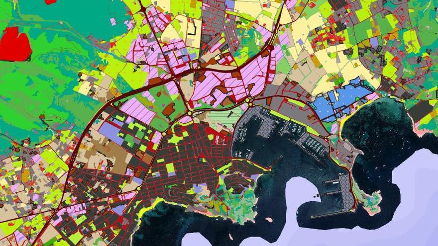 El 8,5% del territorio de Ibiza está urbanizado, con un 57% en urbanizaciones y el 33% de casas en el campo