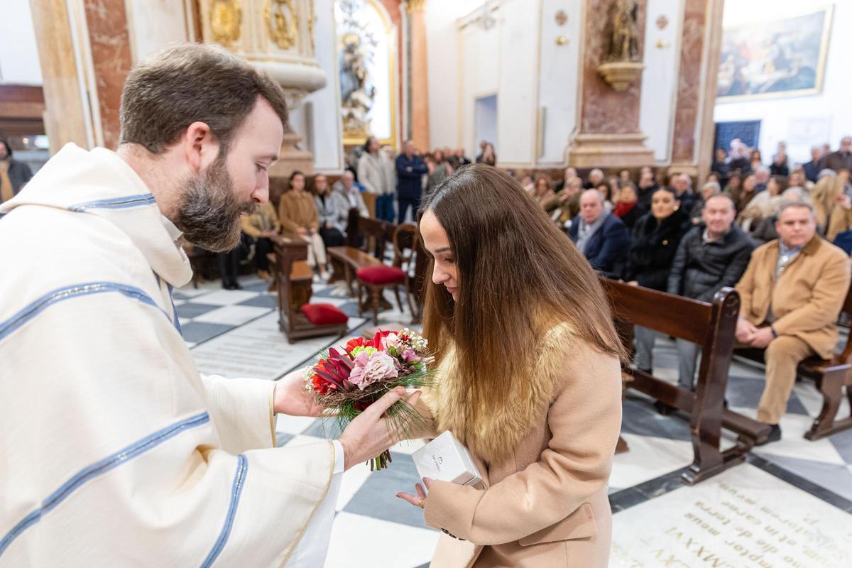 Ofrenda de las Fallas de Primera A el 1 de enero de 2026