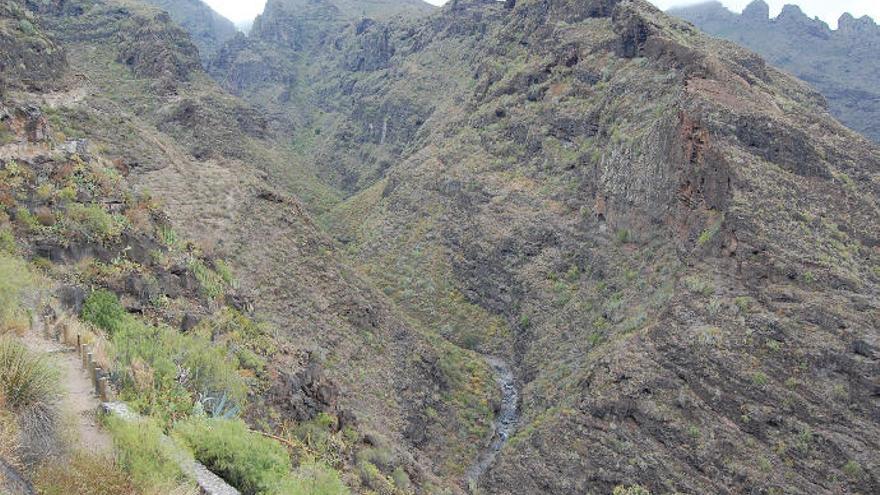 Rescatada una senderista en el Barranco del Infierno