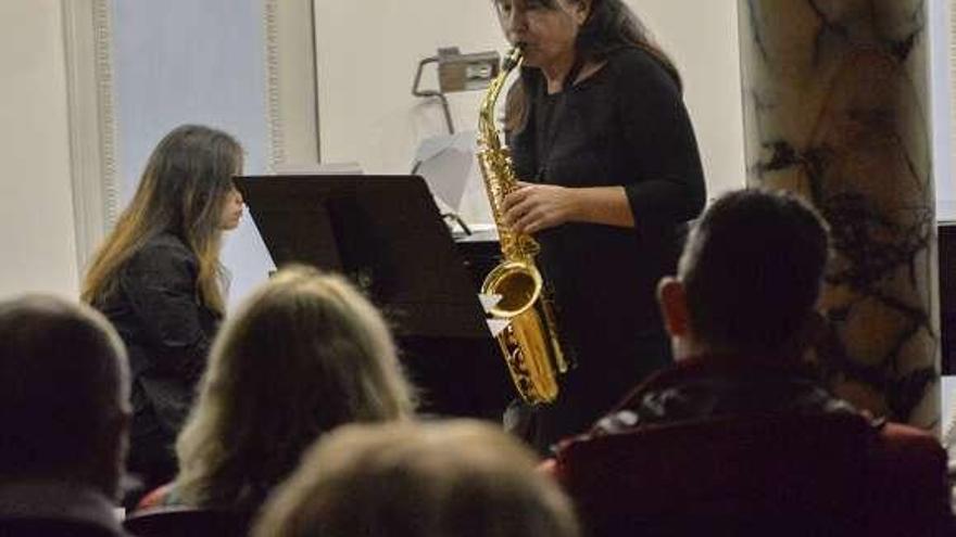 Concierto de saxofón en el Conservatorio