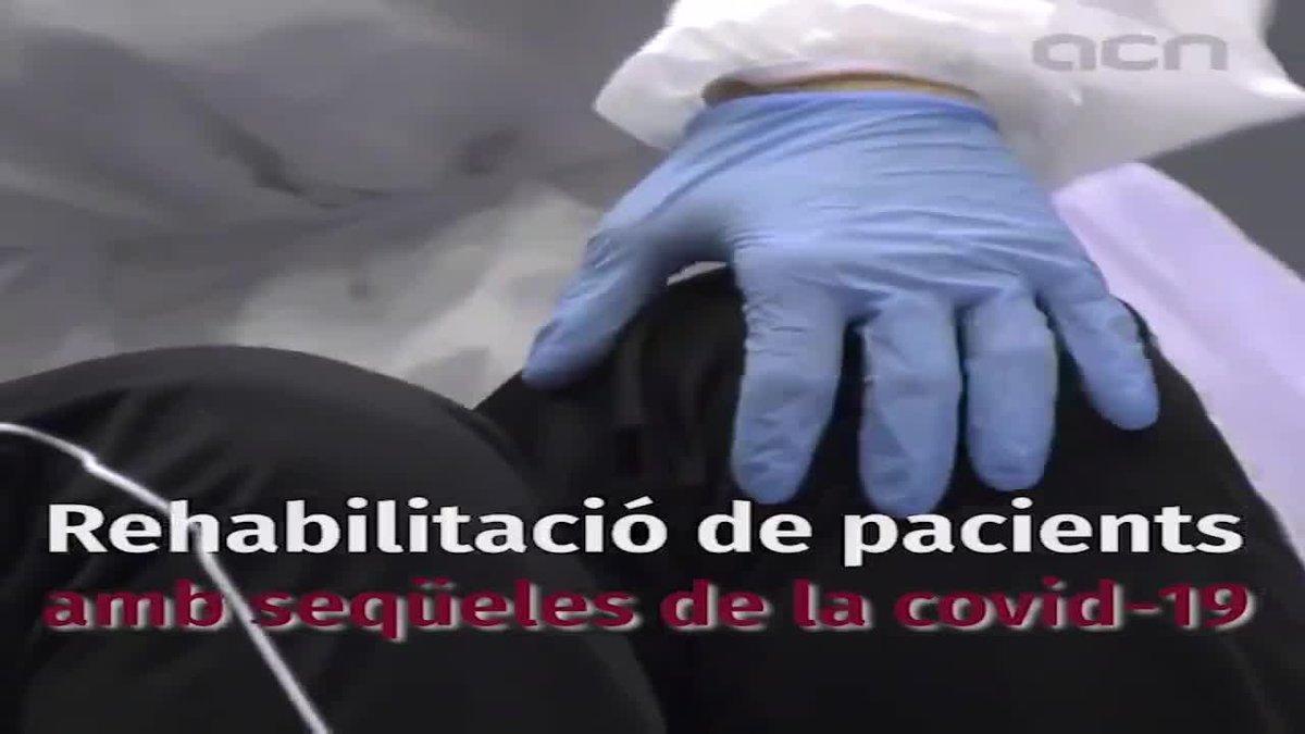 la vall dhebron trabaja en la rehabilitacion de pacientes que han sufrido la covid19