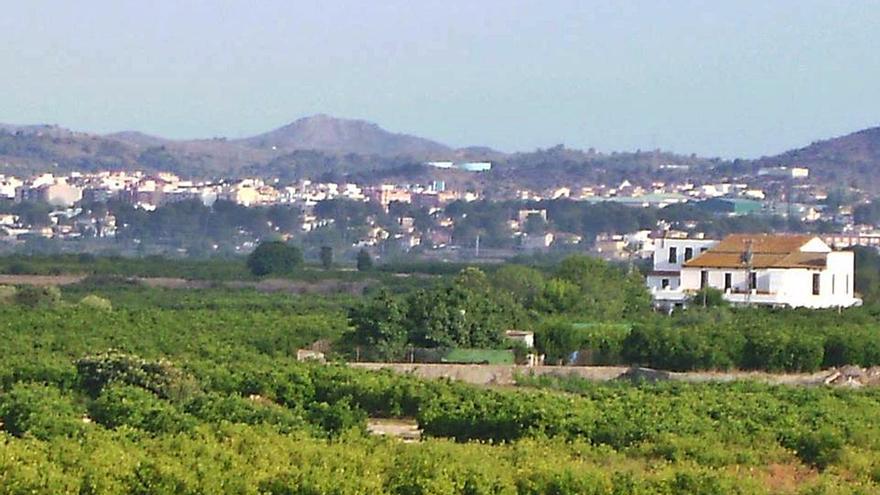 Imagen de archivo de los terrenos donde se proyectó el PAI Molí Nou. | LEVANTE-EMV