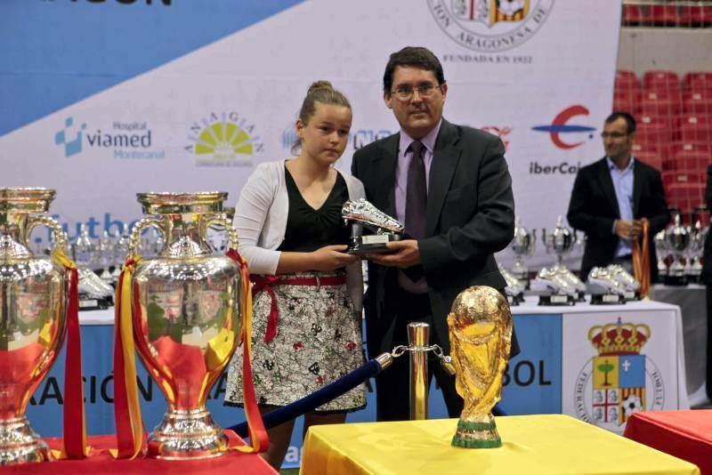 Fotogalería: Entrega de premios en la Gala del Fútbol de Aragón