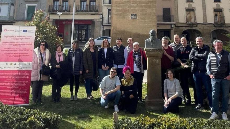 Ayerbe acoge la reunión  de la red cultural pirenaica