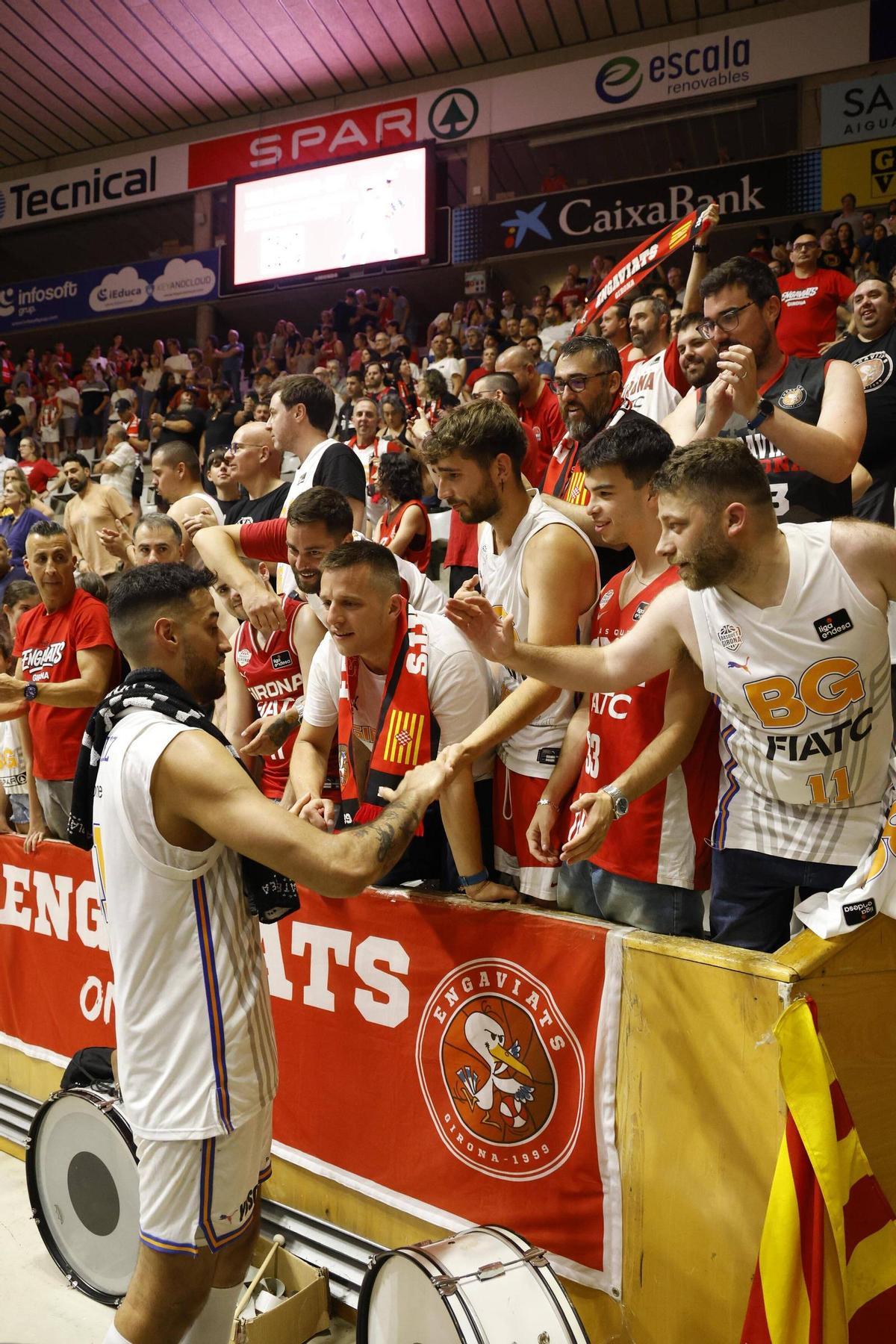 Les imatges del Bàsquet Girona - Joventut Badalona