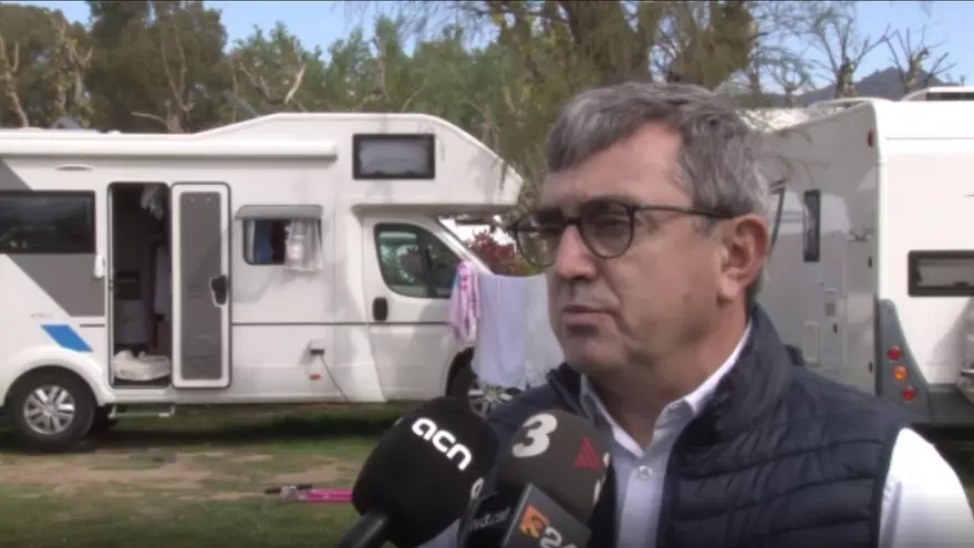 El rosinc Miquel Gotanegra, president de l'Associació de Càmpings de Catalunya