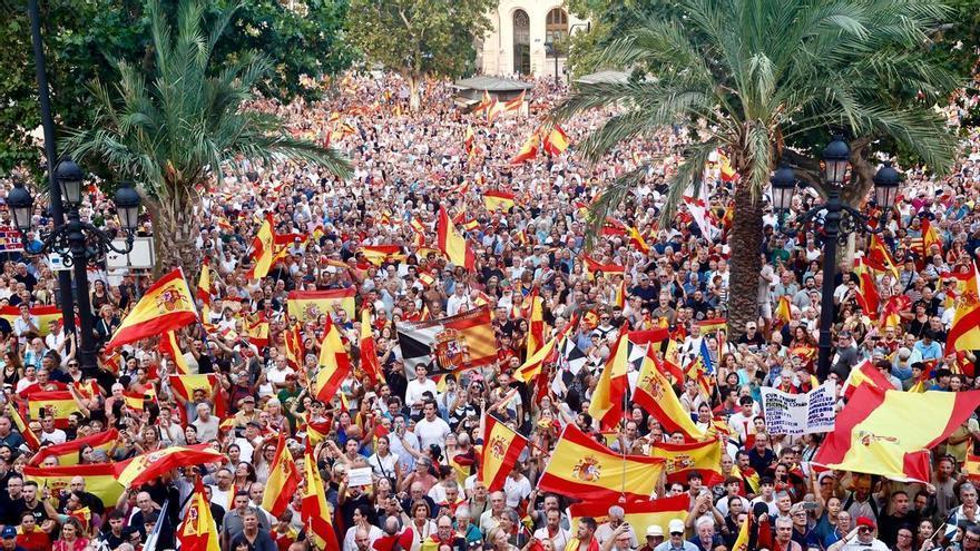Última hora de las manifestaciones y concentraciones en apoyo a Ceuta en la Comunitat Valenciana hoy