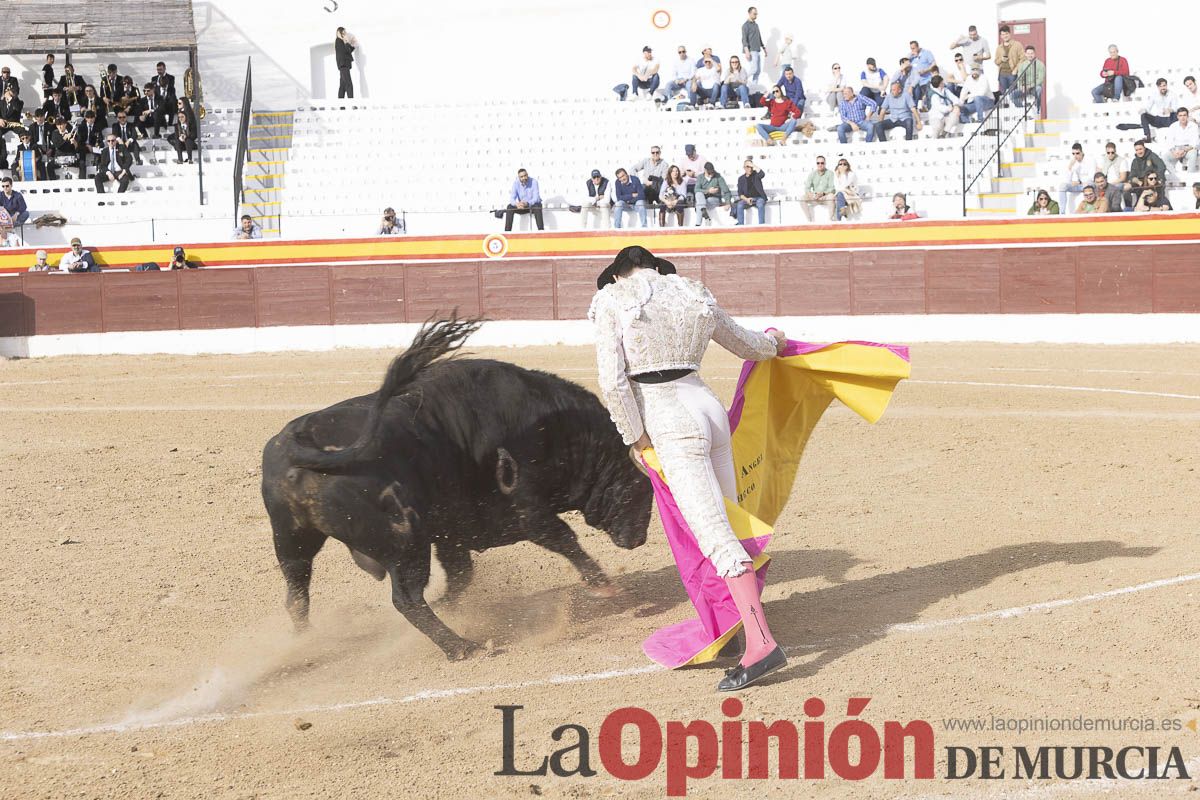 El torero de Cehegín, Antonio Puerta, en la corrida clasificatoria de la Copa Chenel de Madrid