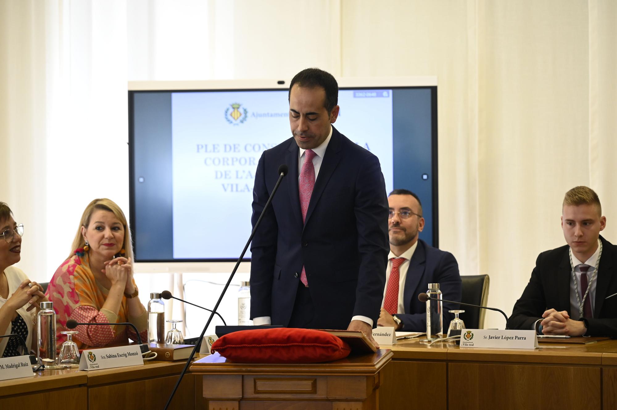 Todas las imágenes de la constitución del nuevo Ayuntamiento de Vila-real