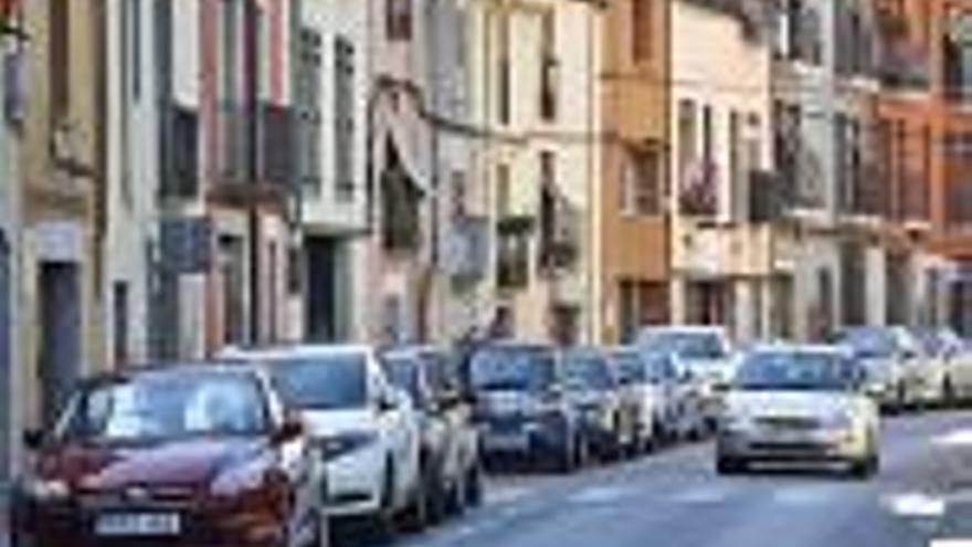 El carrer Pedret és un dels que tindrà una major actuació en el paviment.