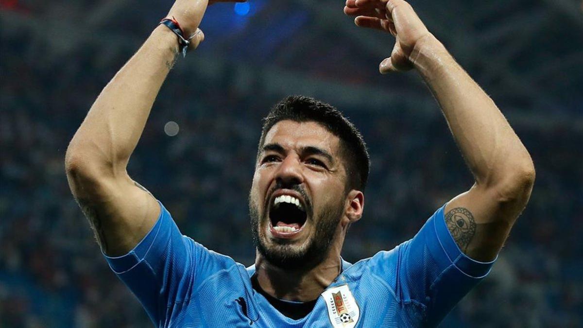 Luis Suárez, figura indiscutible de la seleción uruguaya