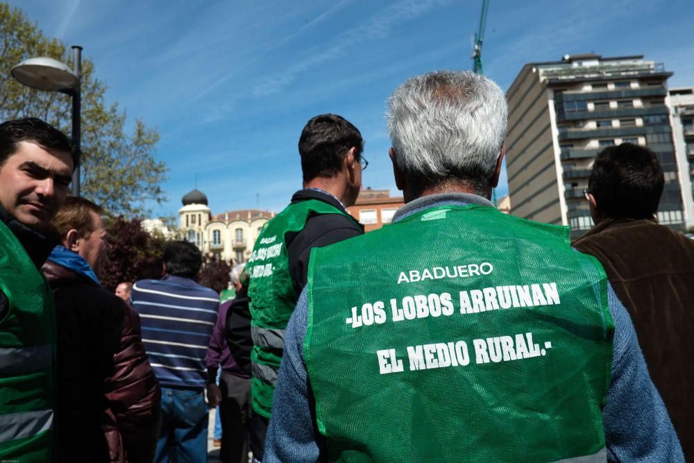 La Alianza se manifiesta en contra del lobo