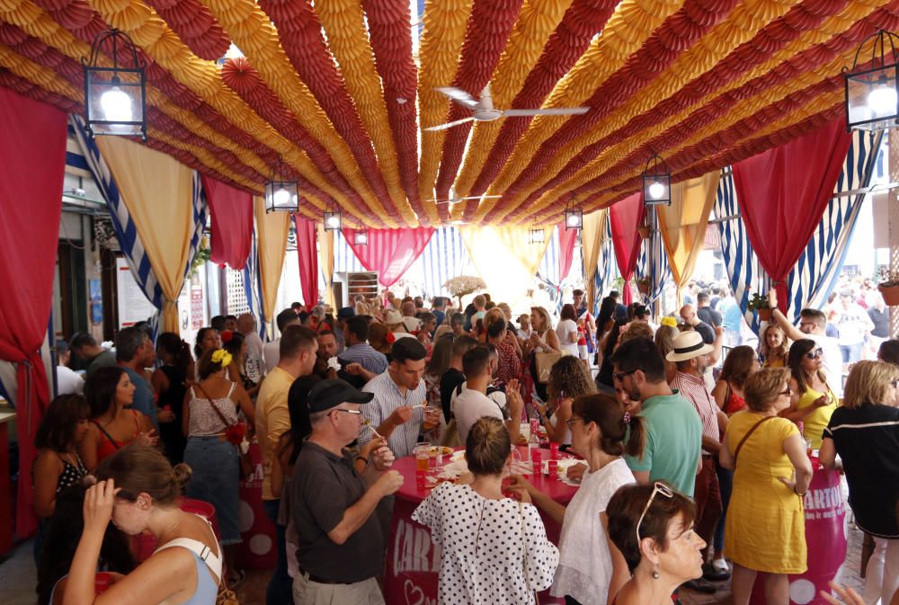 Ambiente en la Feria del Centro este jueves, 22 de agosto