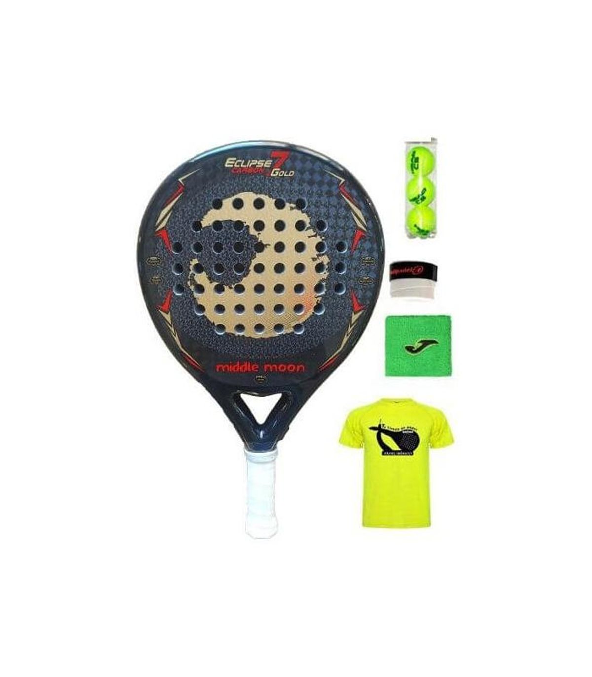 middle moon eclipse 7 carbon gold 12k rugosa