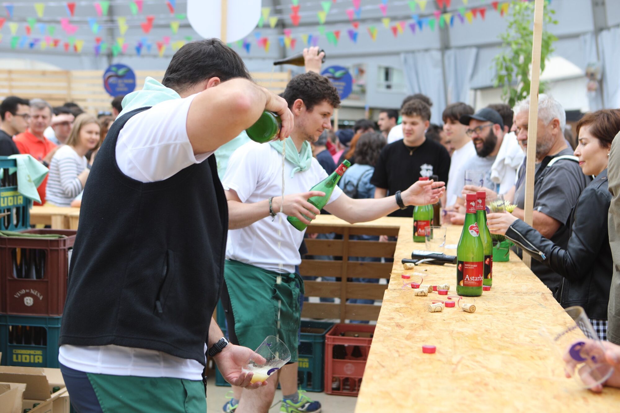 Asistentes a la cita gastronómica