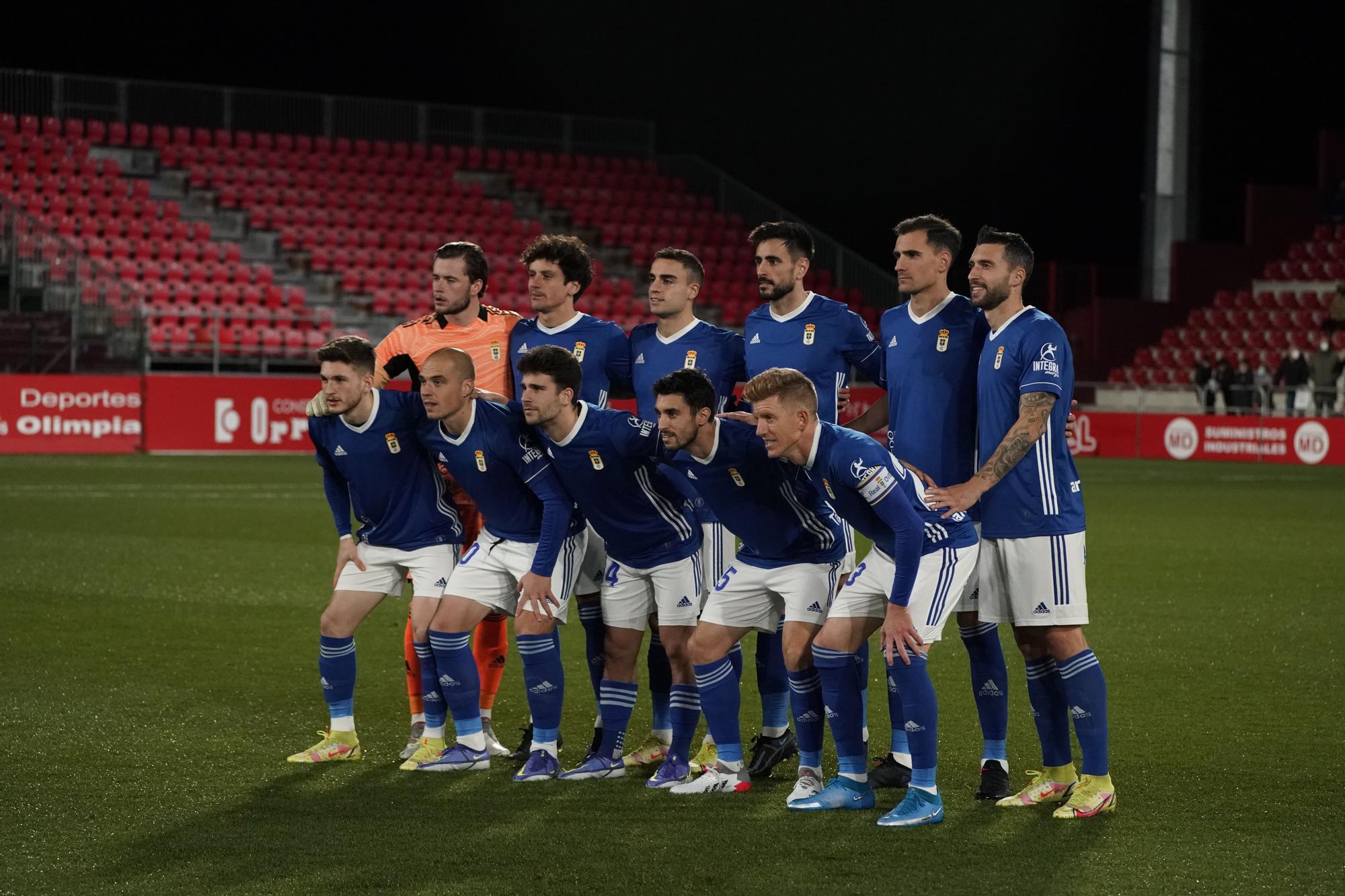 El partido entre el Mirandés y el Real Oviedo, en imágenes