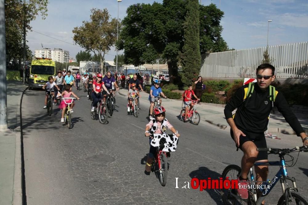 Ciclopaseo para clausular en Lorca los JDG