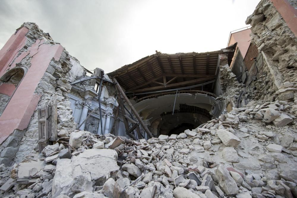 Terremoto en el centro de Italia