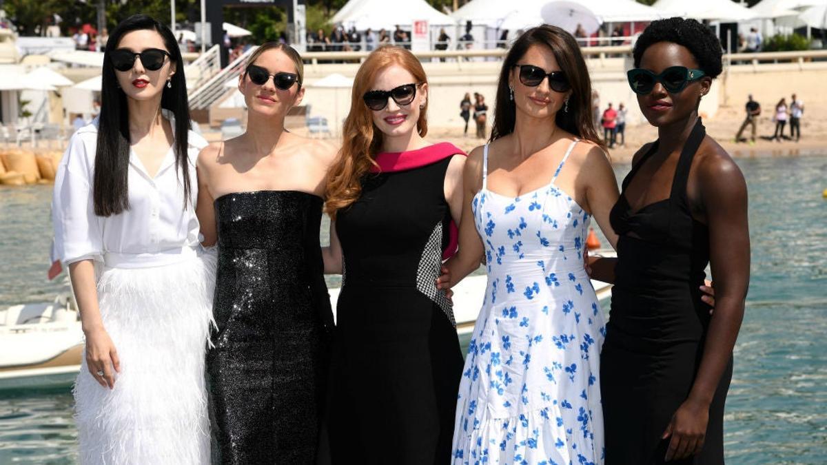 Batalla de estilo en la presentación de '355' en el Festival de cine de Cannes